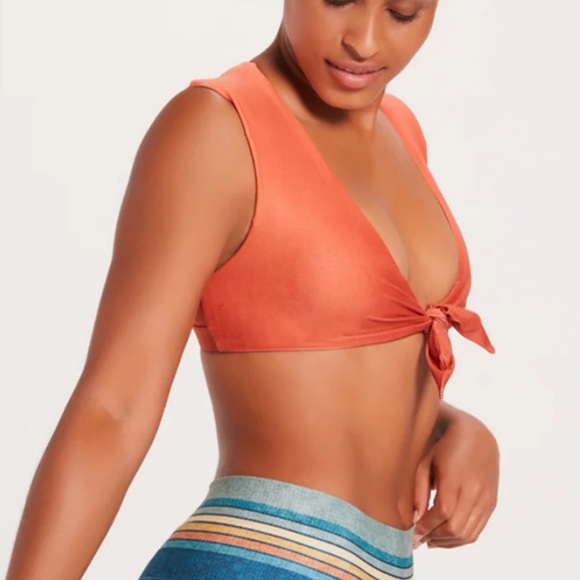Niyama Sol Knotty Bra, Retro Red, L/XL - Picture 4 of 13